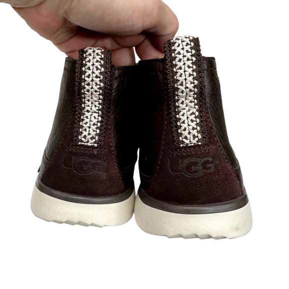UGG Freamon Leather Chukka Boots Brown SZ 10.5 Waterproof - Picture 5 of 12
